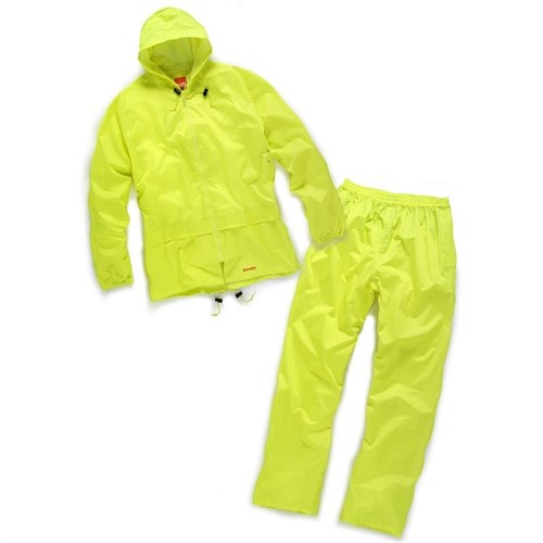 Green hot sale rain suit